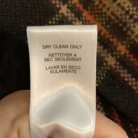 Michael Michael Kors  plaid wool pea coat size xs - Picture 9 of 9